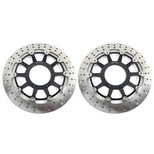 Pair Front Brake Discs Rotors