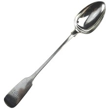 Antique Victorian large silver