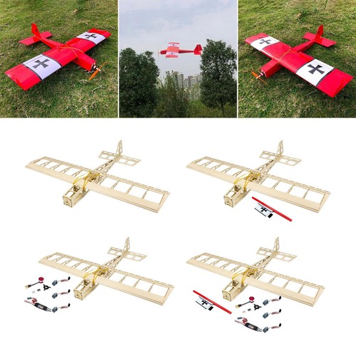 Balsa plane not assembled - not,