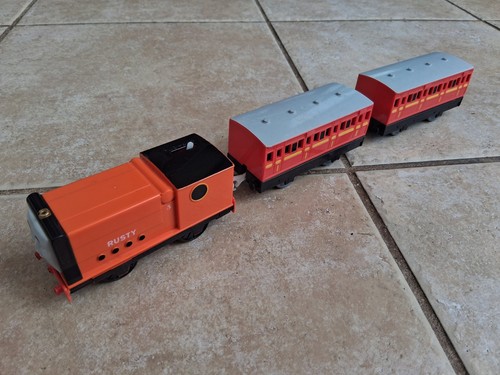 Thomas trackmaster rusty train - rusty,