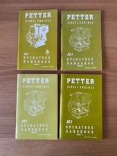 4 x Petter Diesel Engines AC1