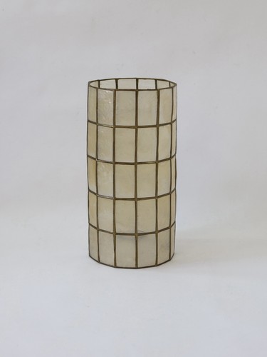 Vintage capiz shell brass - capiz,