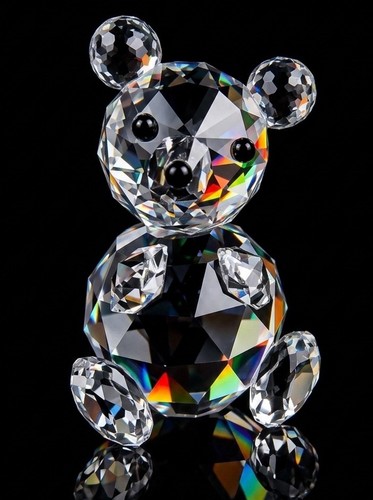 Swarovski figurine bear - swarovski,