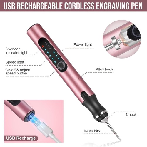 Usb rechargeable engraving pen - rechargeable,