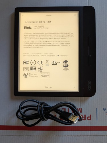 Rakuten kobo libra h2o - rakuten,