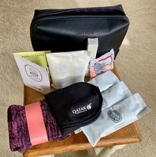 Qatar Airways mens business class amenity kit. new/sealed  free uk postage