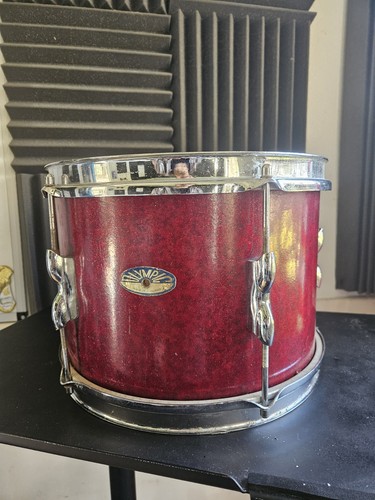 Olympic red sparkle tom - 12",