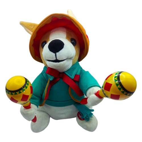 Mariachi band puppy dog sings - band,