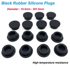 Rubber Seal Plugs Black