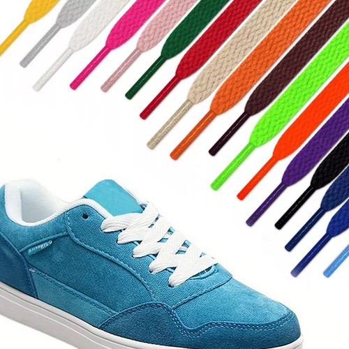 Flat trainers boot - shoe, laces