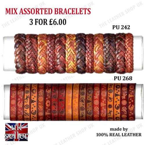 3pcs assorted handmade leather - handmade,