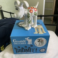 WALLACE & GROMIT Gromit Unleashed DOG ROSE Figurine 2013 Boxed