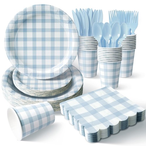 175 pcs blue white - blue,
