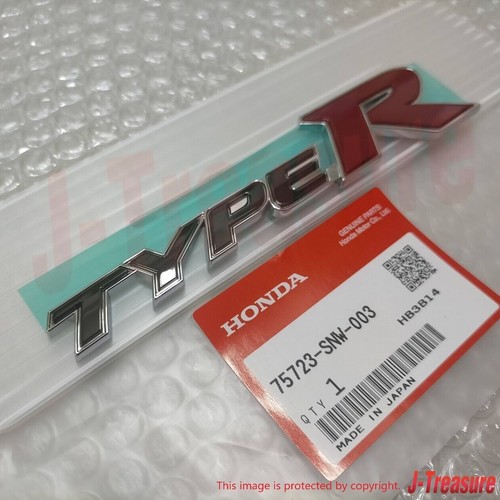 Honda genuine rear - genuine, "type-r"