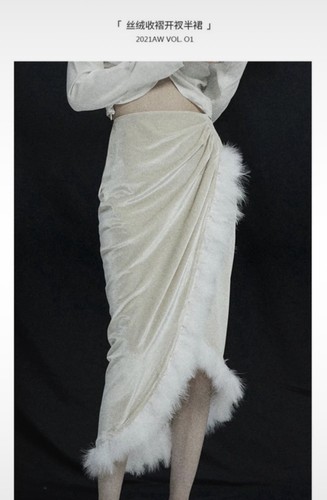 Giasemi velvet feather - velvet,
