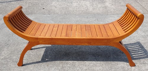 Kartini teak bench window - bench, /