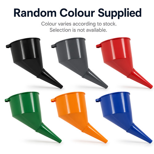 Plastic petrol diesel funnel - plastic,