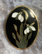 Vintage Fish Signed Enamel