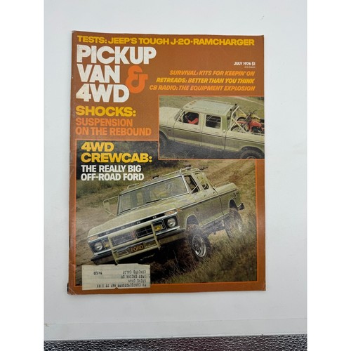 Vintage pickup van 4wd - vintage, &