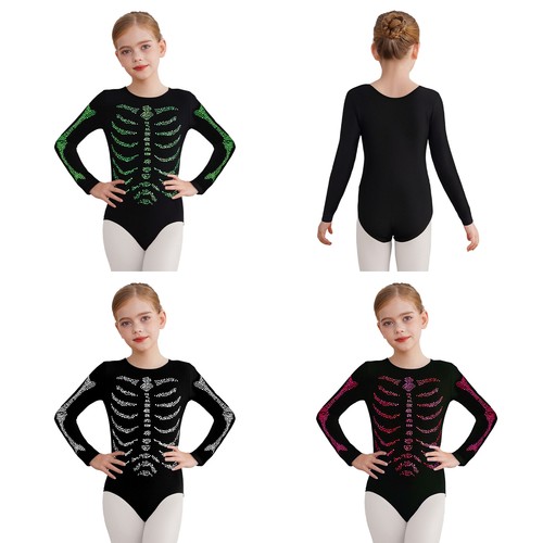 Girls long sleeve dancewear - girls,