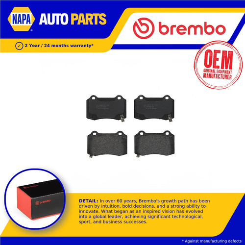 Brake pads set fits chevrolet - set,