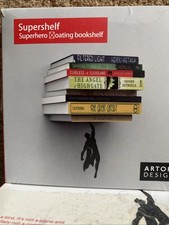 1pcs Conceal Invisible Bookshelf Wall Mounted Floating Book Shelf Storage