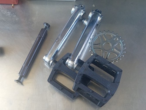 Mafia bmx piece cranks - piece, salt