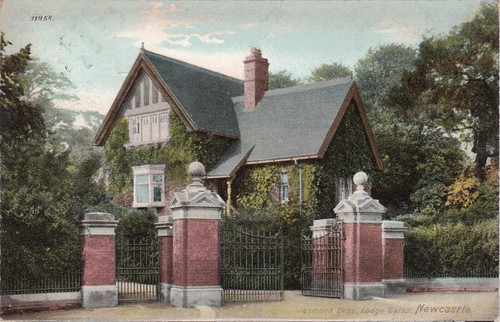 Lodge gates jesmond - lodge, gates,