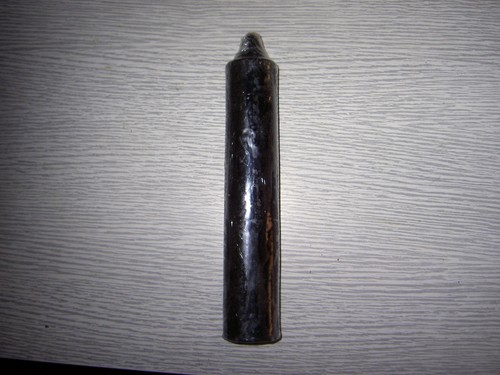 Giant black candle - giant,