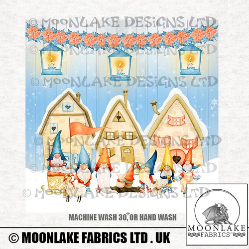 Gnome gonks fabric craft - fabric,