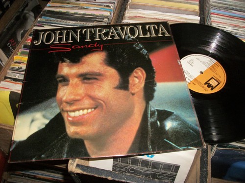 John travolta sandy vinyl - john,