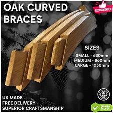 Standard Curved Oak Brace -