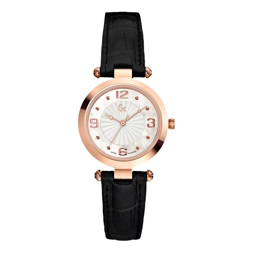 Ladies leather strap watch - leather,