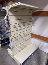 Retail Shop gondola racking some shelves mostly Hangers £100 Per Bay