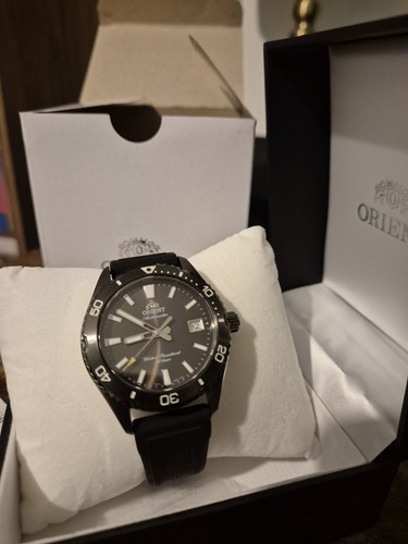 Orient mako 40mm black dial - orient,