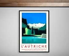 Austria Travel Poster: Art