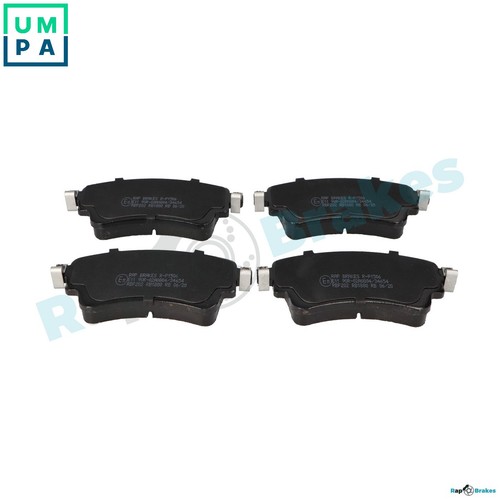 Brake pad set - set, disc