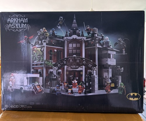 Batman moc 76300 arkham asylum - moc,