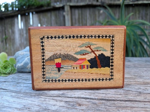 Vintage himitsu bako puzzle - himitsu,