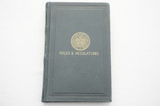 1888 Lancashire & Yorkshire Original Railway Rule & Regulations Book