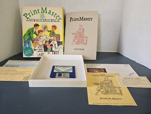 Printmaster for atari - st, by