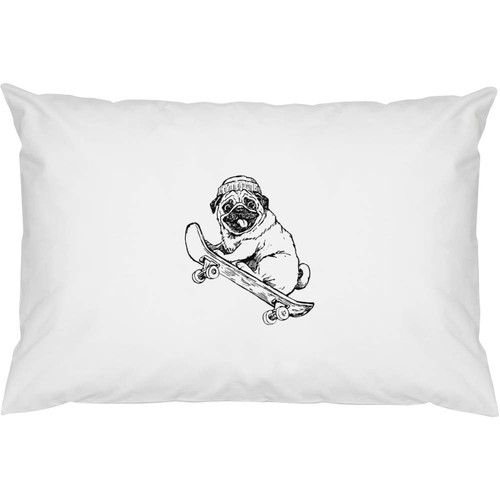 Pug skateboard cotton - 2, 'pug