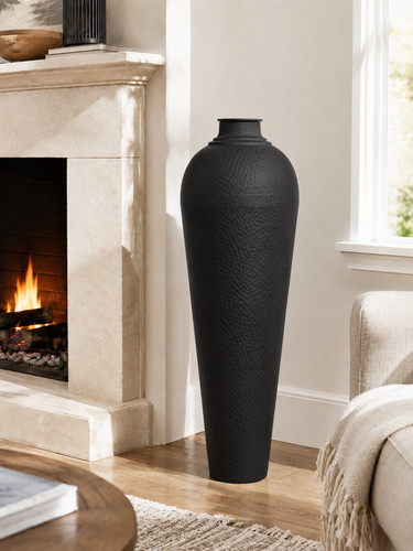 Extra large black metal - black,