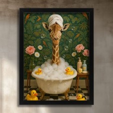 Giraffe Wall Art Print