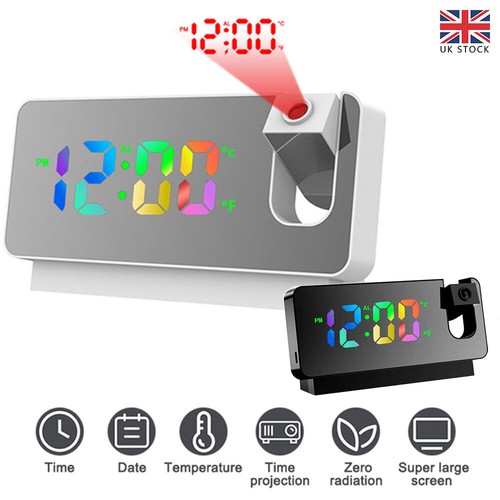 Led digital projection alarm - led,