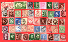Great britain perfin stamps - perfin,
