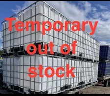 Reconditioned 1000litre BLACK IBC Water TANKS! ?Clean ?FOOD GRADE!