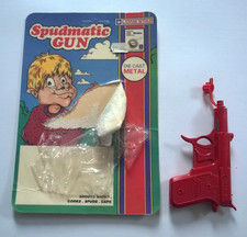 Vintage Spud Gun Spudmatic Lone Star Die Cast Metal 1988