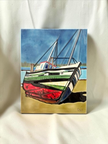 Vintage bell ceramic art - ceramic, tile