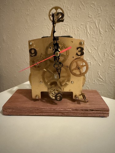 Vintage mechanical clock - vintage,